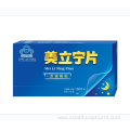 Melatonin tablet for promoting sleep